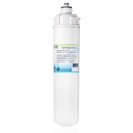 SWIFT GREEN FILTERS SGF-96-25 VOC-B Replacement water filter for Everpure EV9692-21 SGF-96-25 VOC-B